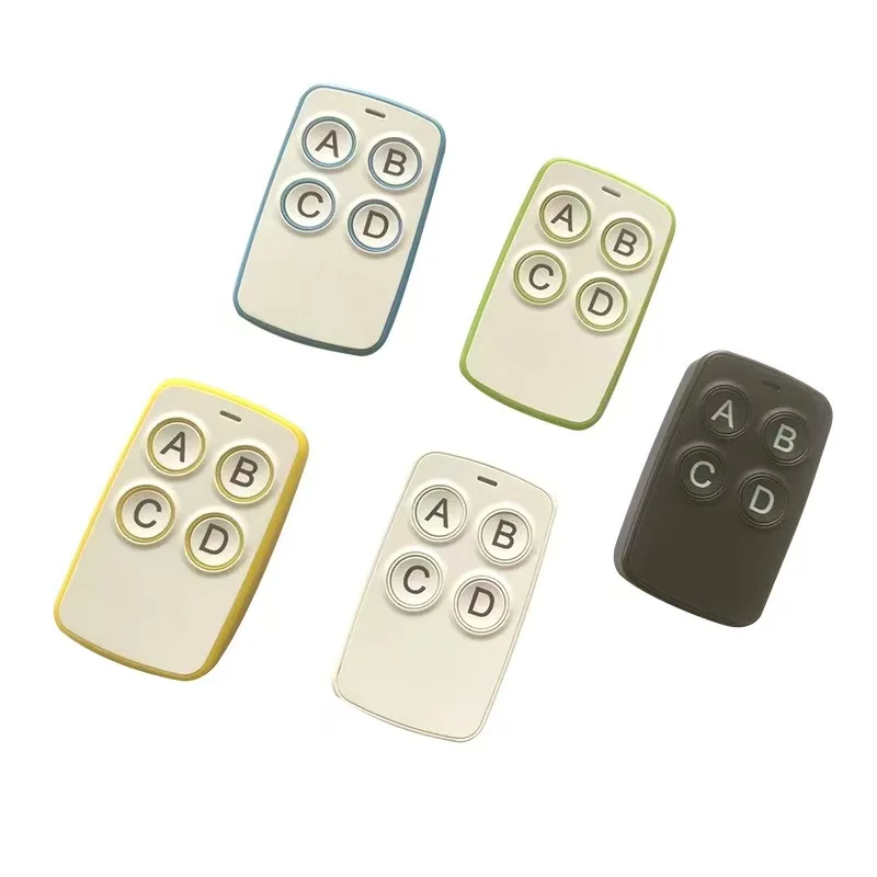 Mando de Control remoto Universal para puerta de garaje, 280-868mhz, código rodante fijo, llavero, barrera, abridor de puerta, duplicador clon