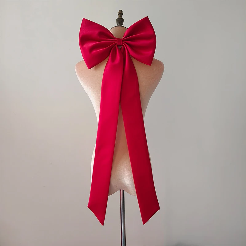 Hochzeits-Bowknot-Zubehör für Brautkleid, abnehmbar mit Pin, elegantes Brautkleid, passende DIY-dekorative Schleife
