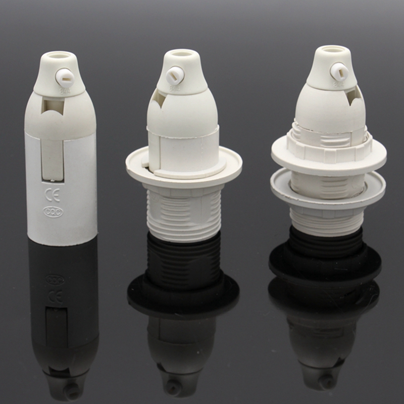 E14 Kunststoff-Lichtfassung mit Gewinde, Vintage-LED-Glühlampe, Lampenfassung