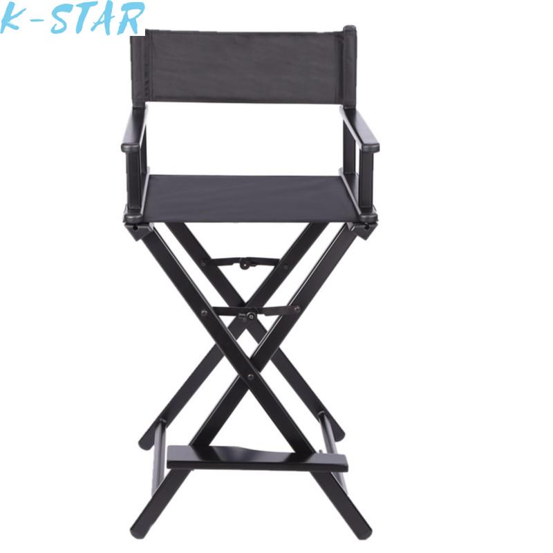 K-STAR-Cadeira dobrável profissional, liga de alumínio, cadeira de maquiagem, correspondência artista, casual, drop shopping