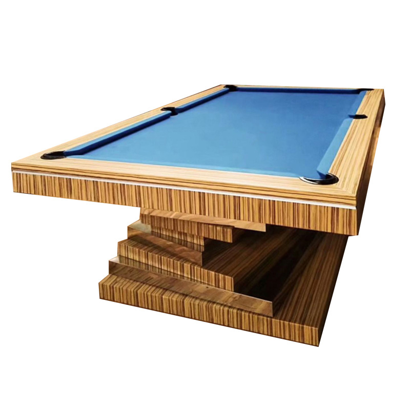 ผู้ผลิตจีนขายดีที่สุดหรูหราเชิงพาณิชย์โต๊ะบิลเลียดหินอ่อน Topper โต๊ะพูล 9 ฟุต