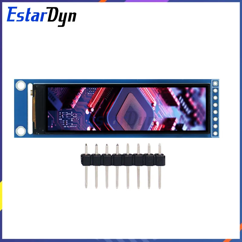 Estardyn 2,25 pulgadas TFT LCD ST7789 pantalla pequeña 76*284 módulo LCD pantalla a color SPI de vista completa