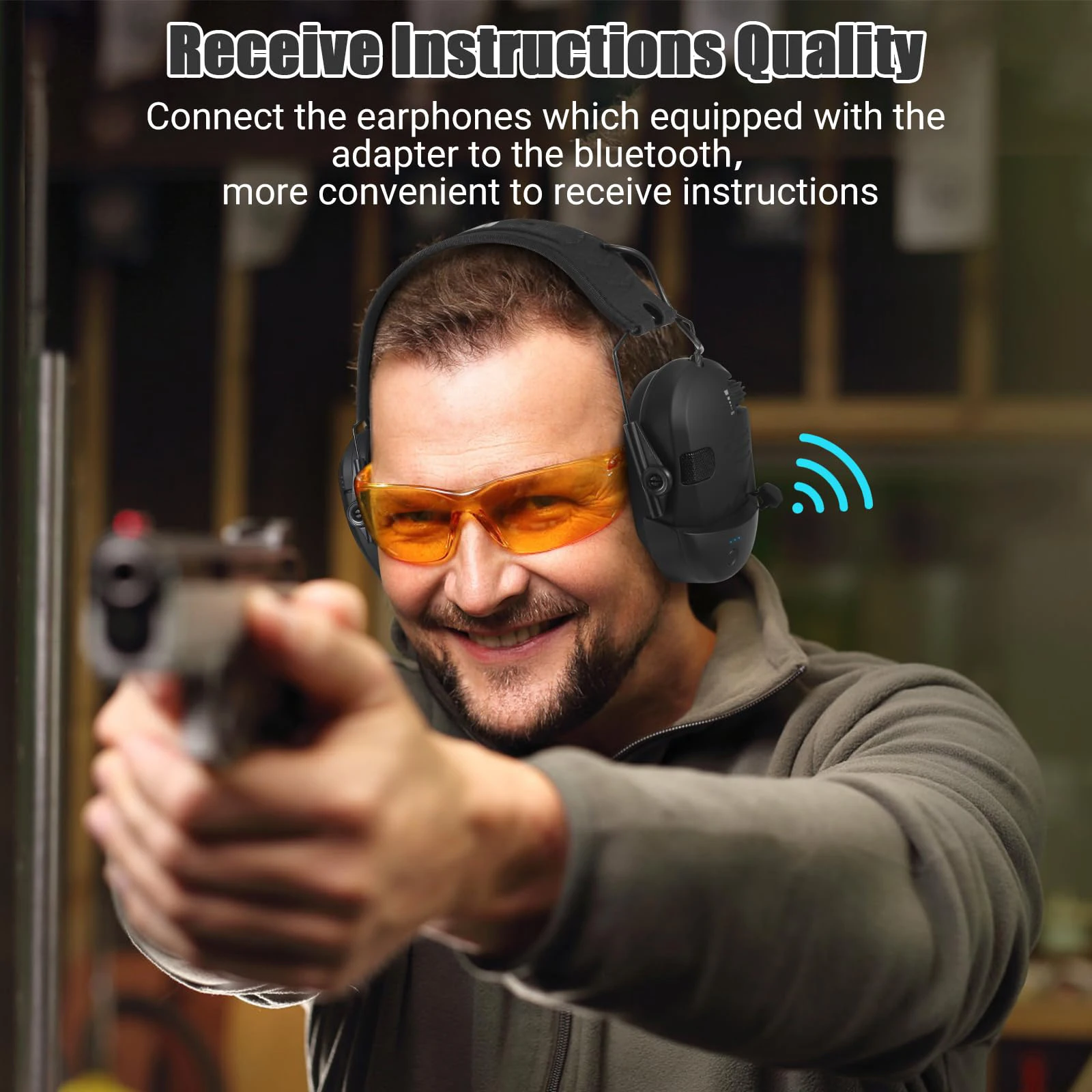 W1 Wire-controlled Headphone Bluetooth Adapter For Walker Series Converter To Wireless Earmuffs Converter