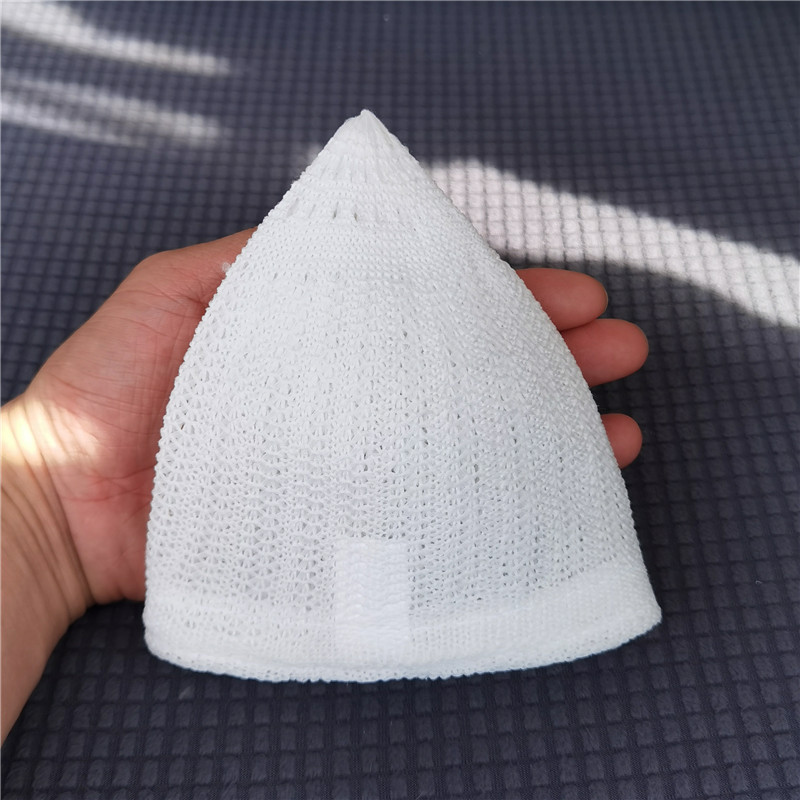 イスラム帽子服メッシュイスラム教徒の帽子祈りのための男性礼拝帽子 Kufi ニットキャップ無地サウジアラビア帽子