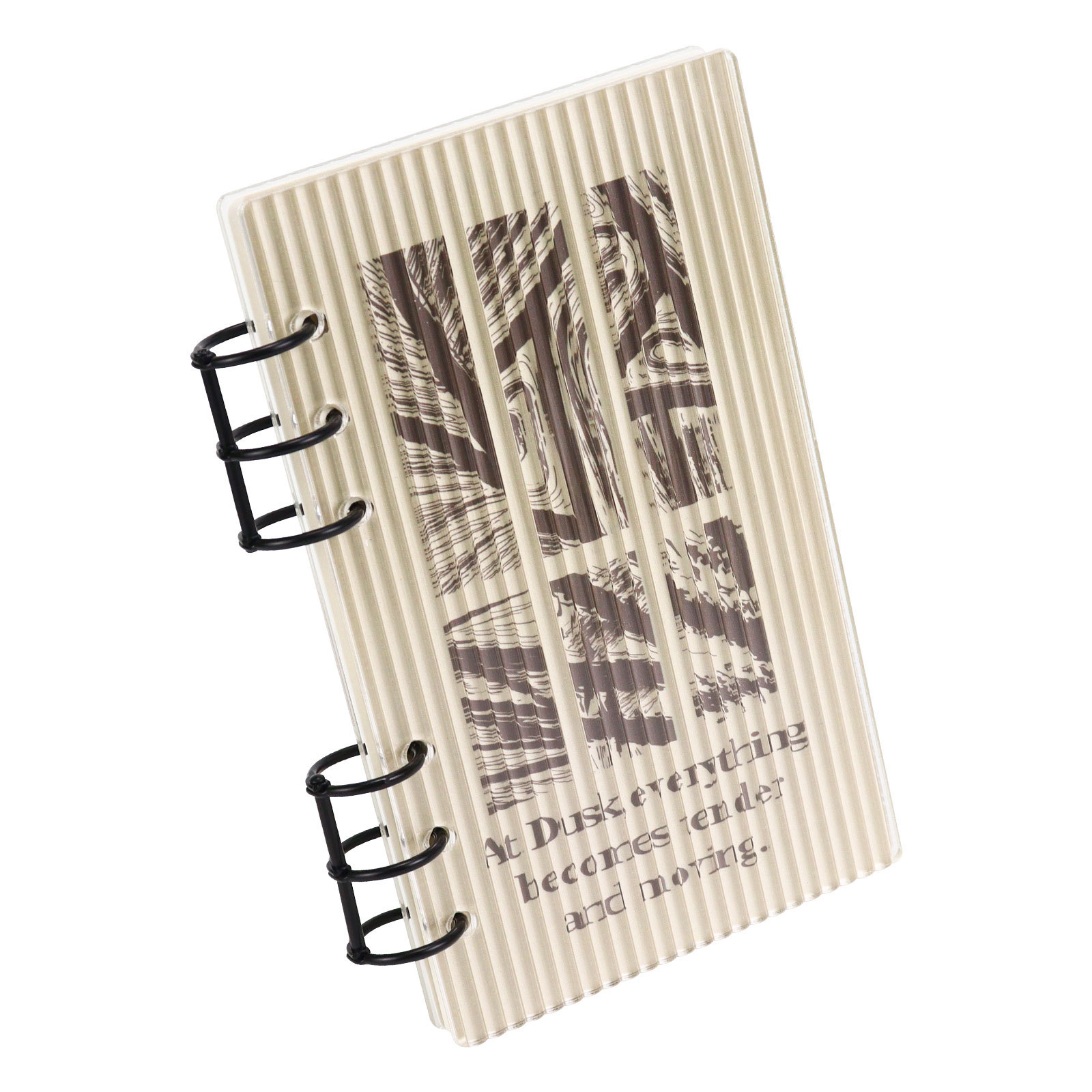 A5 A6 Zuckerguss Dicke linie Acryl Lose Blatt Binder Abdeckung DIY Konto Buch Journal Planer Büro Schreibwaren
