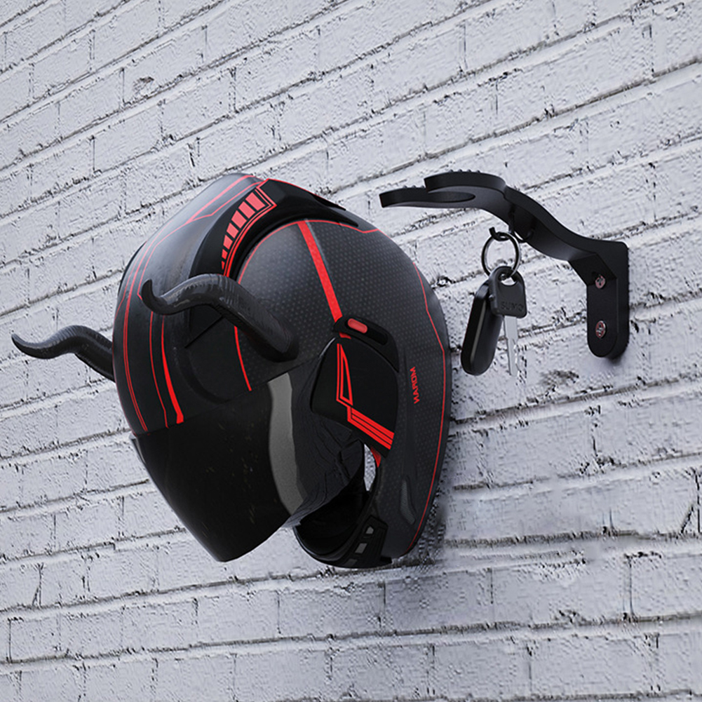 1-3PCS Motorcycle Helmet Hook Racks Multipurpose Hook Hanger Home Luggage Jacket Holders Kitchen Cabinet Shelf Wall Mount Hooks