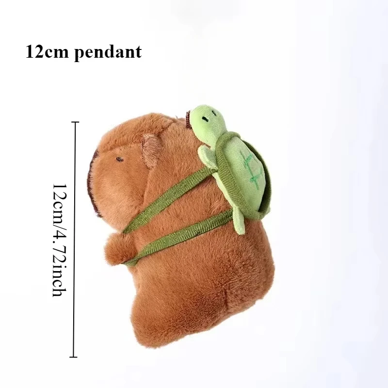 Capybara ตุ๊กตา Plush Capibara กระเป๋าเป้สะพายหลัง Kawaii แฟชั่น Plushie กระเป๋านักเรียนเด็กขนสัตว์ไหล่กระเป๋าผู้หญิง Mini กระเป๋าเป้สะพายหลังกระเป๋าของขวัญ