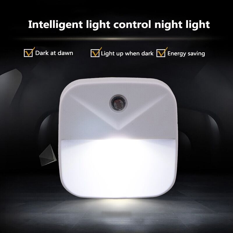 LED 야간 조명, EU 플러그인 스마트 무선 조명 제어 센서 조명, 가정 복도, 욕실, 복도용 벽 조명, 220V