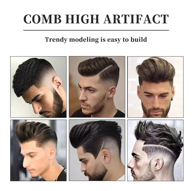 1 pezzo denti larghi spazzola Pick pettine forchetta spazzola per capelli inserto pettine per capelli pettine per ingranaggi in plastica per strumenti per lo Styling dei capelli Afro ricci