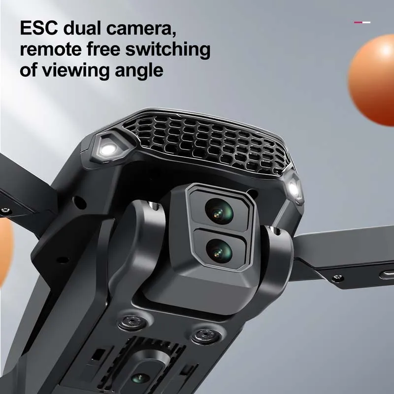 E88gt tela grande wifi fpv drone quadcopter com grande angular hd 8k câmera altura segurar rc dobrável quadcopter drones uav presente brinquedo
