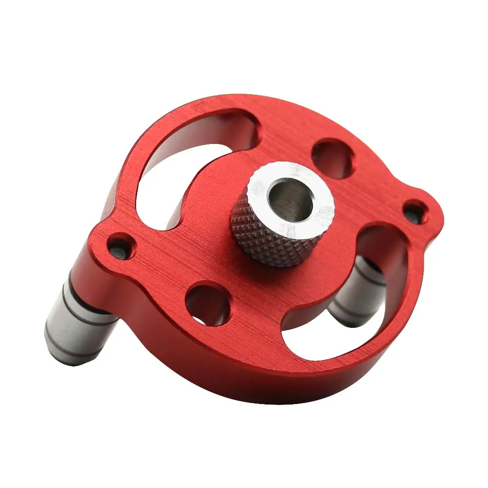3-10 มม.Dowel Jig Kit-Self Centering เจาะท่องเที่ยว Locator 8 เหล็ก Bushing-ไม้อลูมิเนียมเจาะรู