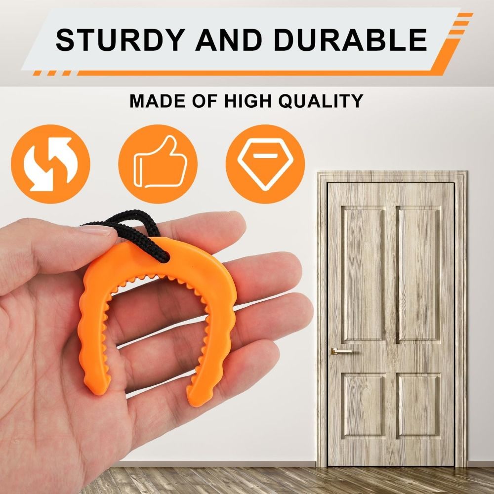 Porte en caoutchouc facile à utiliser, équipement de pompier, cale de pompier, arrêt de porte, alarme