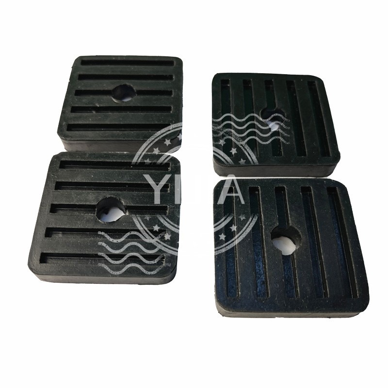 Anti Vibration Pad Air Conditioner Rack Rubber Raised Base Non-slip Damper Shock Absorber Furniture Mats Air Conditioner Parts
