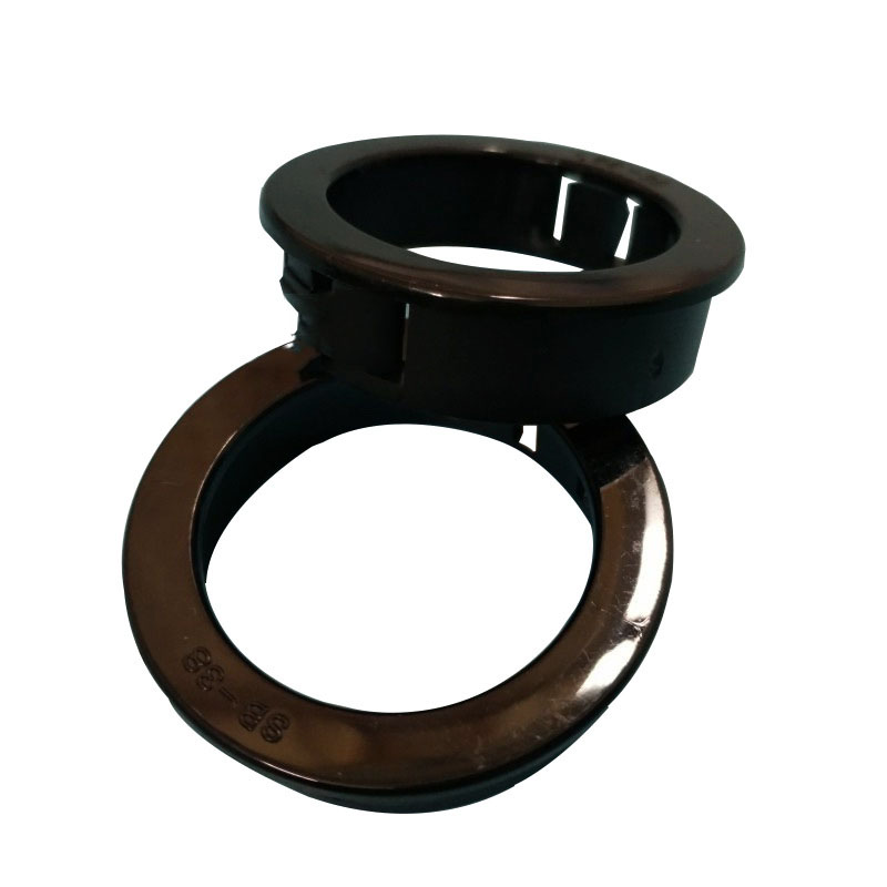 Plastic Round Snap-on Wire Grommet Gasket Clamp Pc Desk Wire Inlet Outlet Seal Ring Hole Plug Cover Cable Rack Holder Protector