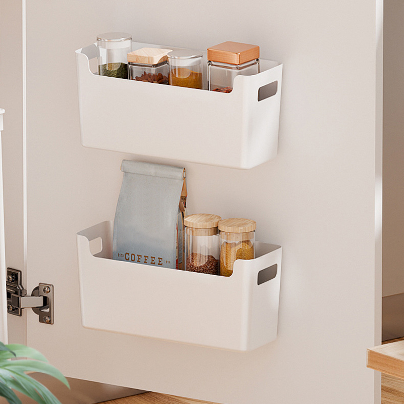 Неперфорированная стойка для пищевой пленки внутри шкафа, настенная полка, полки, полка для специй, сушилка для посуды, органайзер для двери шкафа для кухни