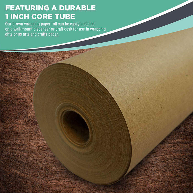 Подарочная упаковка из коричневого крафта в винтажном стиле — декоративная упаковка и листы для рукоделия, пригодные для вторичной переработки