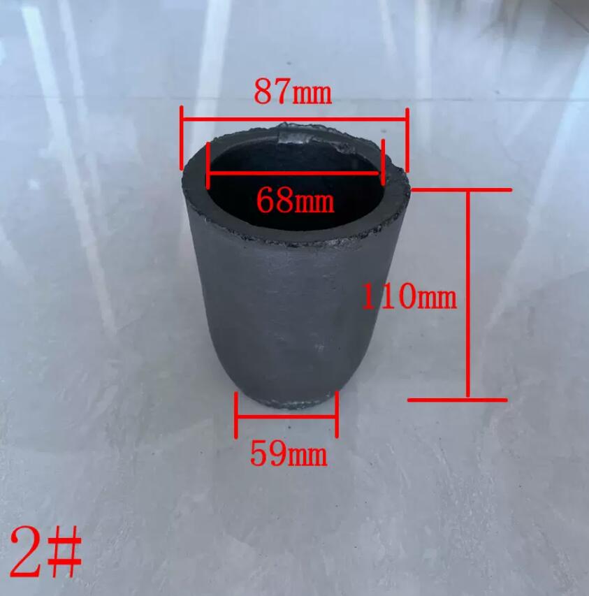 Silicon Carbide Graphite Crucible For Coke Oven Electric Furnace Jewelry Torch Melting Casting Gold Silver Tool Accessories