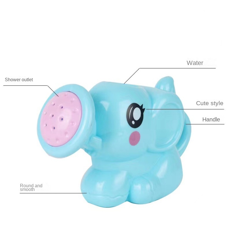 Bad Spielzeug Kunststoff Wasserkocher Bad Dusche Werkzeug Baby Badezimmer Spielzeug Elefant Gießkanne Bad Spielzeug für Kinder Sommer Bad Sprinkler