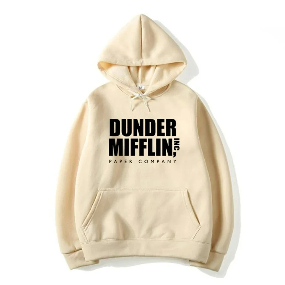 2025 The Office Dunder Mufflin INC Papier Hoodie Dwight Schrute Sweatshirt Männer Frauen Hoodies Casual Pullover Kapuzenpullover