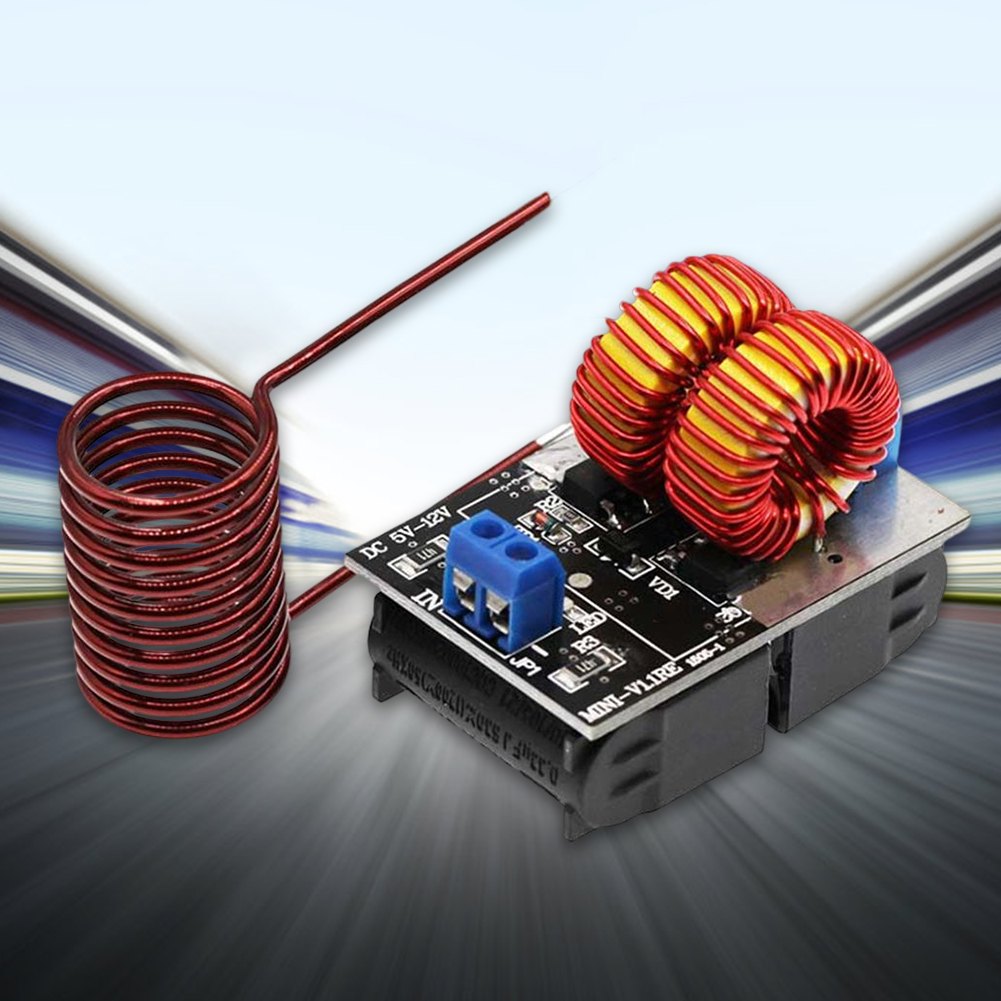 120w Mini-zvs Heiz maschine DC 5-12,0 V Eingangs spannung Induktive Heizung Hochfrequenz-Strom versorgungs modul