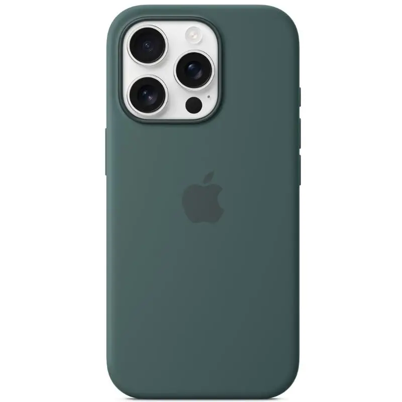 Capa magnética de silicone líquido apple magsafe original para iphone 16 16 pro max, carregamento sem fio, capa protetora completa