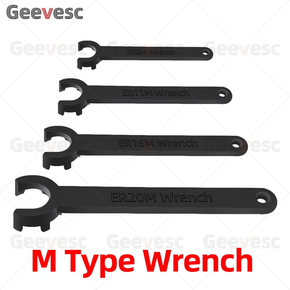 ER8 ER11 ER16 ER20 ER25 ER32 ER40 clé A M UM MS C O CNC écrous ISO APU clé de forage centre d'usinage gravure fraiseuse
