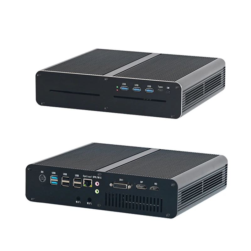 10th Gen MINI Gaming PC Intel Core i7-10870H i9-10980HK GTX1660 6G GPU high-end gaming computer 2 * DDR4   4K DVI HDMI DP