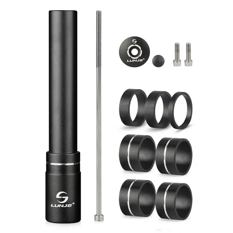 Bicycle Fork Stem Rise Up 90mm 115mm 150mm  Bike Stem Height Extender Road Mountain Bike Handlebar Raise Adapte