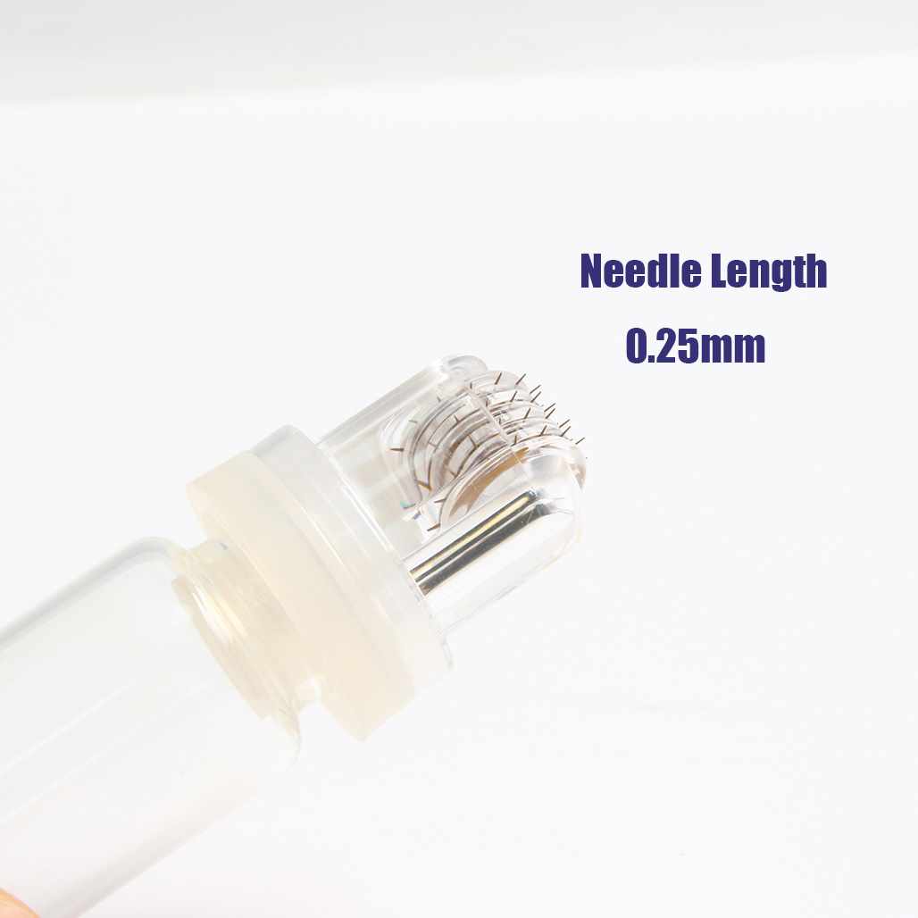 Hydra Roller 64 Pins 20 Pins 0,25 mm Micro Titan Nadelspitzen Derma Roller Hautpflege Anti Aging Whitening Flaschenroller wiederverwendbar