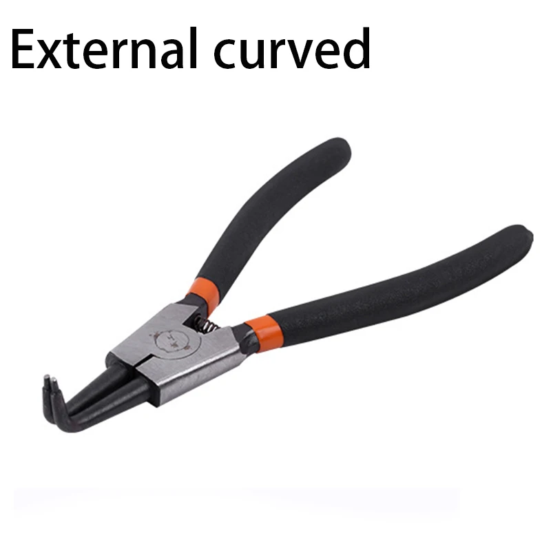 1pc 7 inch Snap Ring Pliers Internal/External Circlip install uninstall Tool Snap Rings Puller Hand Circlip Plier
