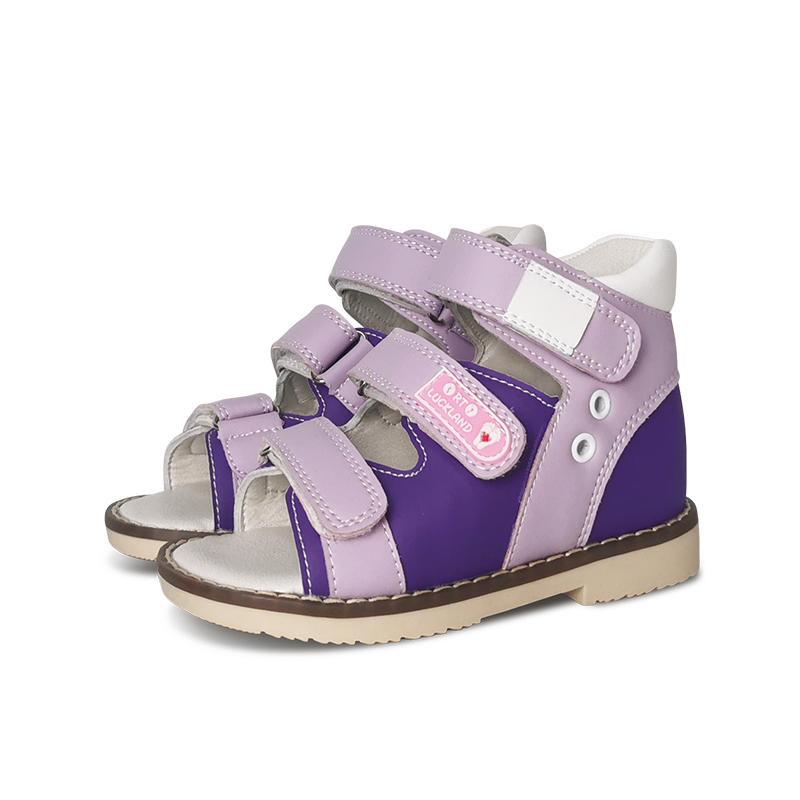 Ortoluckland เด็กวัยหัดเดินรองเท้าแตะเด็กใหม่ Orthopedic Flatfeet รองเท้าฤดูร้อน Boys Arch สนับสนุนรองเท้า Size20 To33