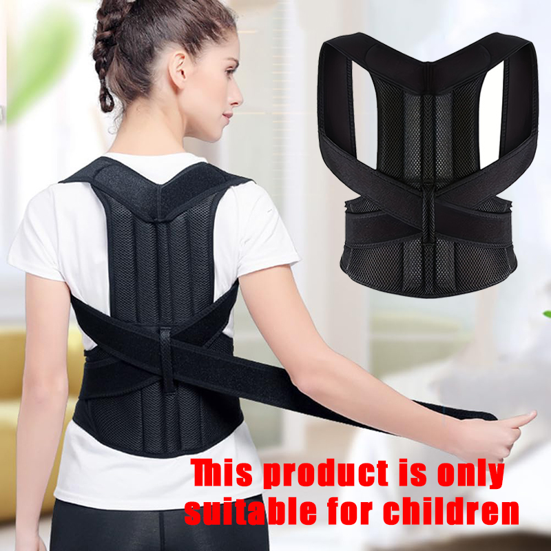 Kinderen Verstelbare Bult Correctie Rugsteun Schouder Lumbale Brace Riem Verstelbare Rug Trainer Unisex Correctie