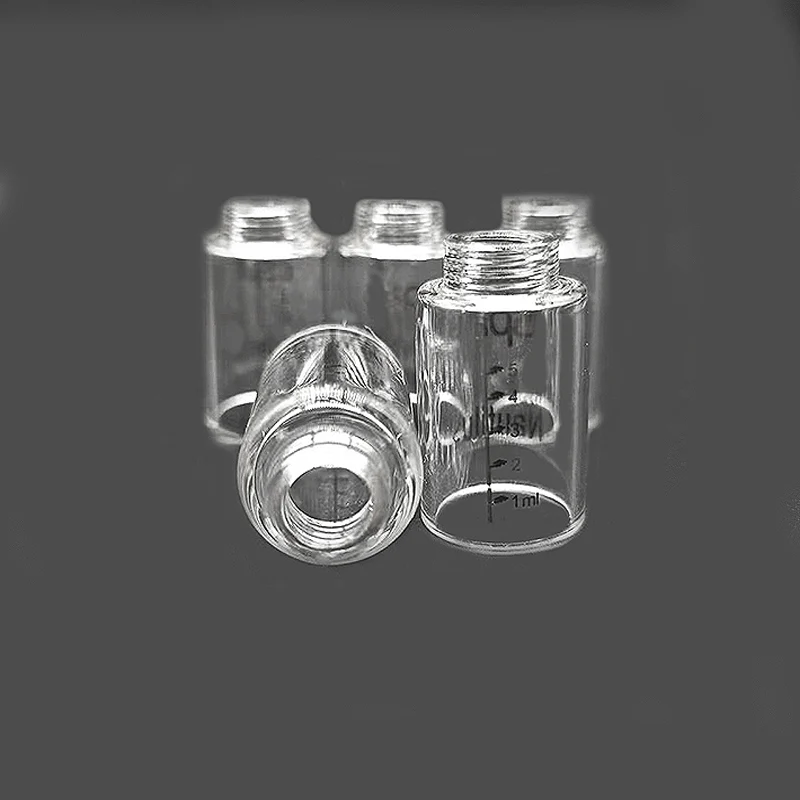 Serbatoio in vetro di ricambio da 5 unità per Aspire Nautilus 5ml Nautilus Mini 2ml Coperchio del serbatoio in vetro Mini contenitore per tazza di vetro