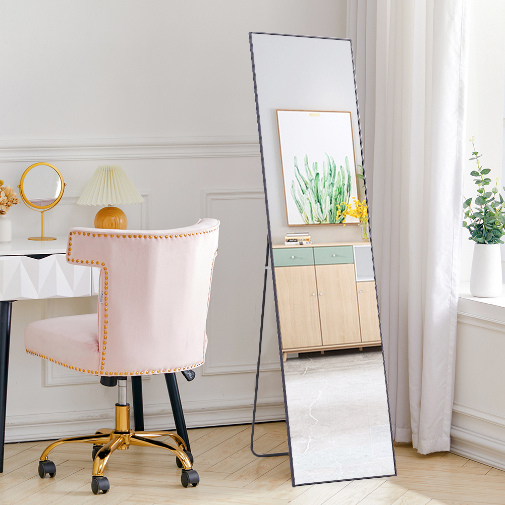 【Breeins】Rectangular Full Length Mirror Freestanding Hanging Multi Color Size Bedroom Livingroom Bathroom Home Decoration