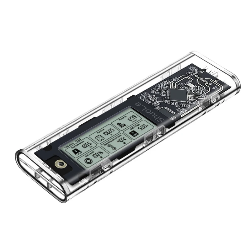 UTHAI M. 2 NVME/NGFF Dual Protocol Solid State Drive Case Intelligent Digital Health Detection Typc3.2 Hard Drive Case