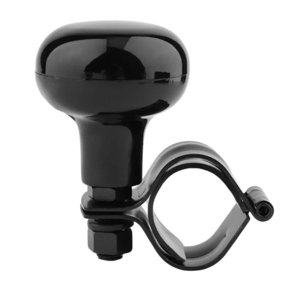 Capa universal para volante de carro, resistente, antiderrapante, alça giratória, impulsionador, bola auxiliar protetora segura