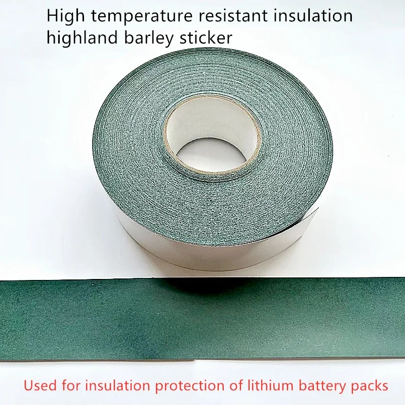 5 Meter/Rolle 18650 21700 Lithium-Akku-Isolierungsaufkleber, Highland-Gerstenpapier, umwickelt mit selbstklebender Rückseite
