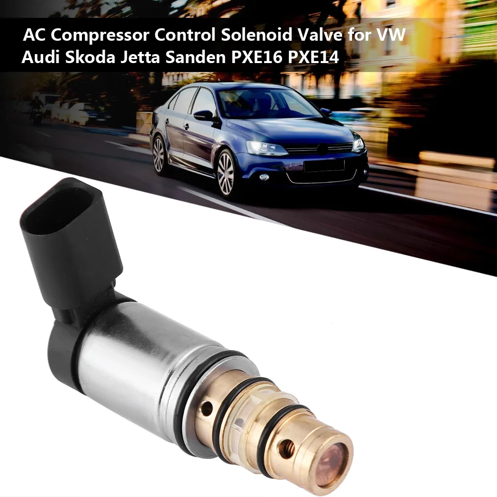 Válvula de control del compresor de CA del coche PXE16 PXE14 para Audi Skoda Jetta Sande 1K 0260859 F F F