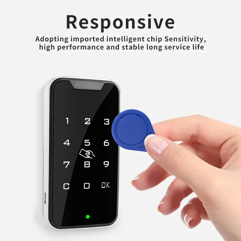 5YOA 10/20PCS RFID 13,56 MHz IC Keyfobs Nur Lesen Tags Zugangskontrolle S50 Token Anwesenheitsmanagement Schlüsselanhänger