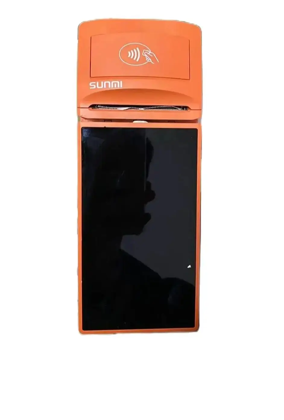 Б/у модифицированный P1 с системой V1S Ручной финансовый терминал Androis Sun mi Pos с открытой версией 1+8 Ram и принтером 58 мм