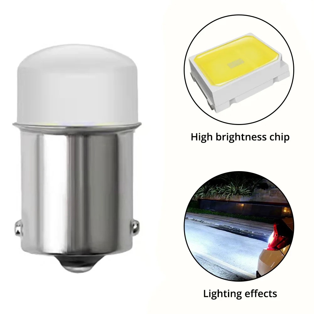 2 Stuks R5W R10W Mini Led 1156 P21W BA15S P21/5W 1157 BAU15S PY21W Auto Signaal lamp Dagrijverlichting 12V Auto Mistlampen