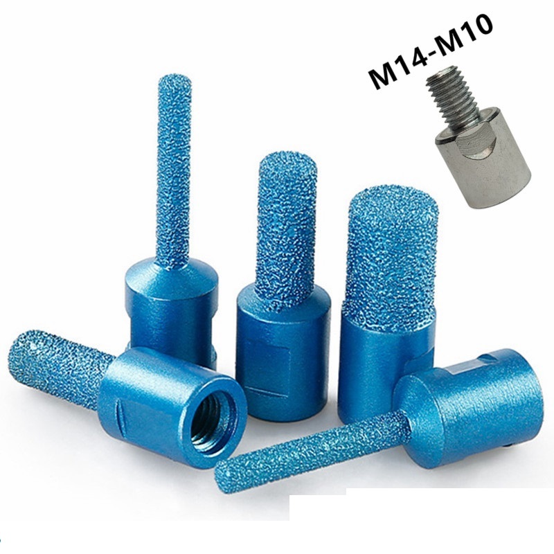 M10 vakuumgelöteter Diamantstein, Kernbohrer, Schlitzen, Trimwerkzeug, Winkelschleifer, Clearing, Granit, Marmor, Ziegel, Profilfräser