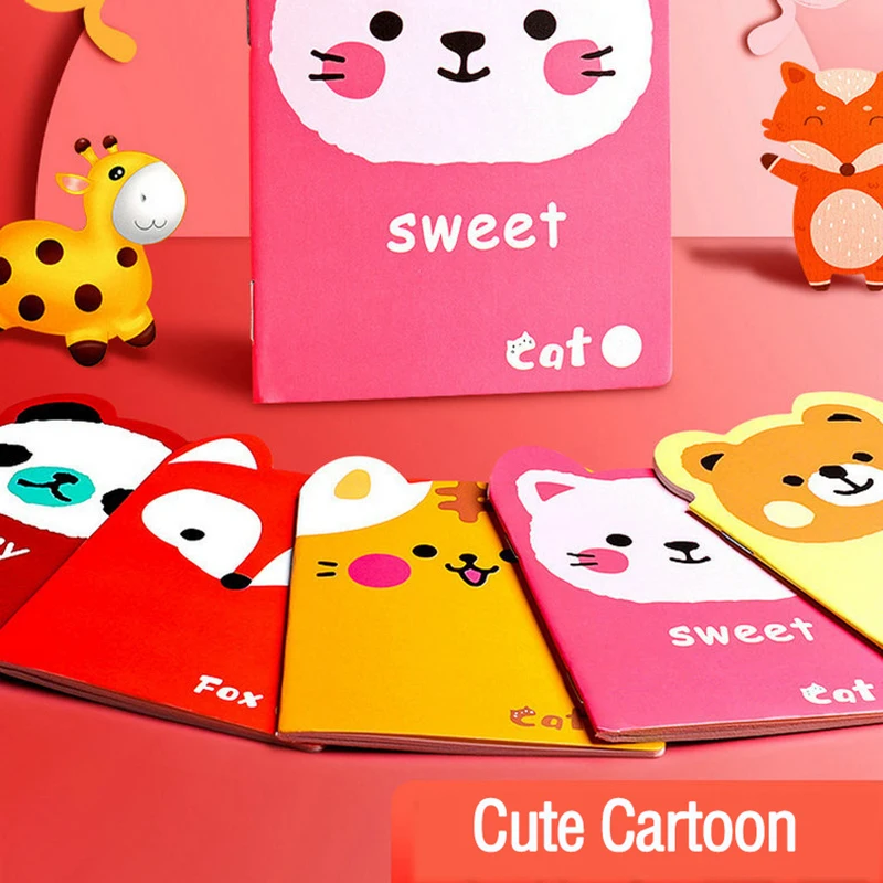 20 Chiếc Hoạt Hình Dễ Thương Cuốn Sách Nhỏ Mini Bỏ Túi Xách Tay Di Động Nhật Ký Note Trẻ Em Nhỏ Của Giải Thưởng Sách