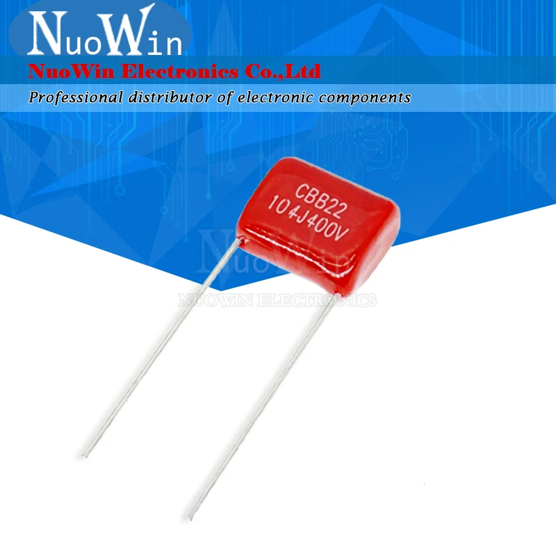 10 Uds 400V 224J 334J 394J 474J 564J 684J 824J 473J 683J 104J 154J 105J 125J 205J 155J 0,1 UF 1UF CBB condensador de película de polipropileno