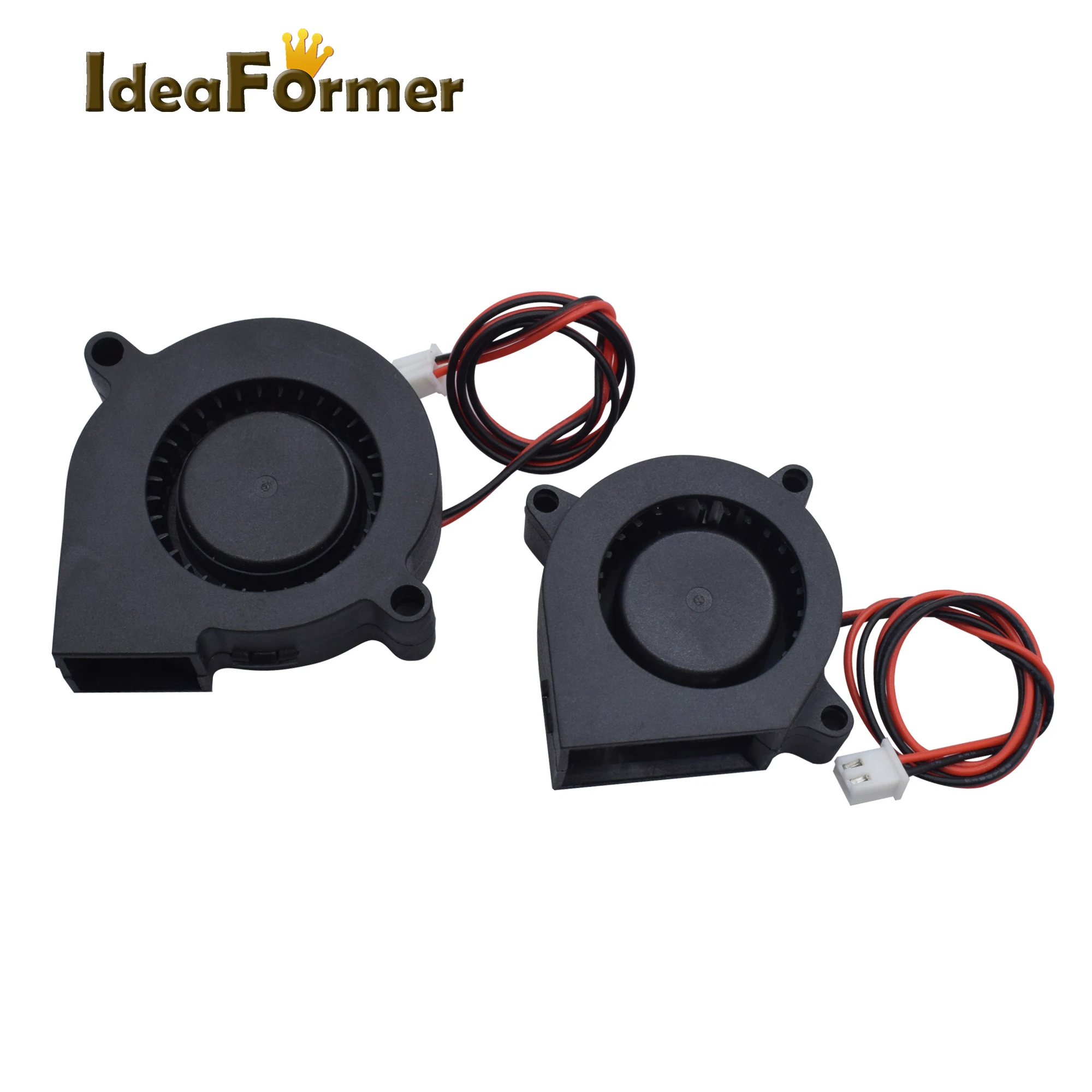 1 Chiếc 4020/5015 Máy Thổi Turbo Quạt Làm Mát Không Chổi Than DC 12V & 24V 3D Máy In Với 2Pin Dupont Dây đế Tản Nhiệt 30Cm Dây J-Đầu