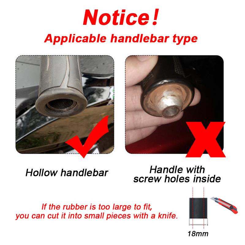 Embouts de manillar de motocicleta de 9 colores, empuñaduras de enchufe, tapas de enchufe de manillar, deslizador de Motor para Honda Yamaha, accesorios de moto de cross