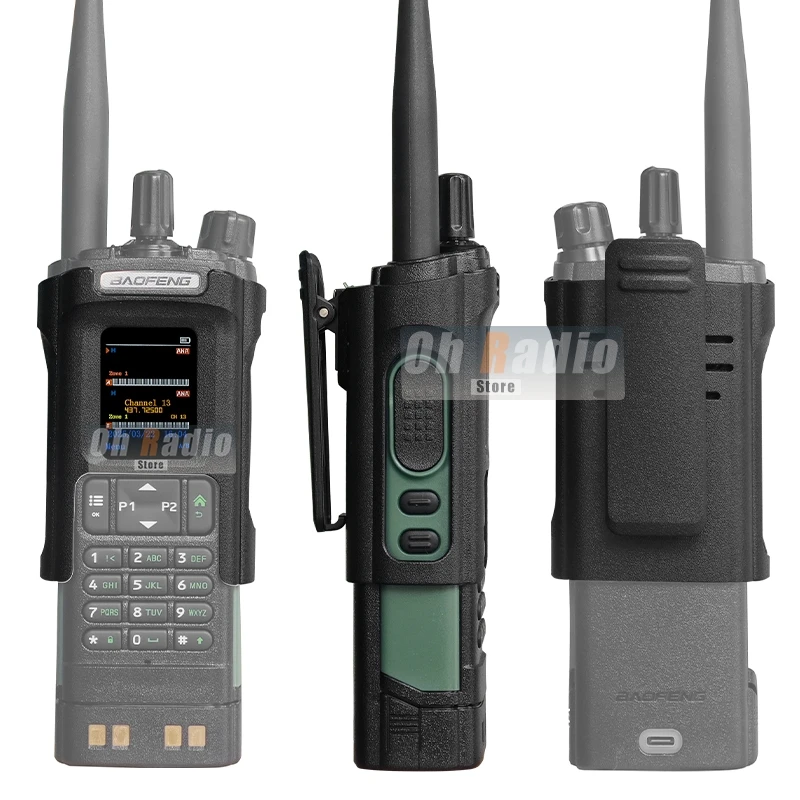 Baofeng UV-32 Walkie Talkie Riemclip Hoster Originele DM-32 Riemholster Riemhouder Case met Clip Voor DM32UV Ham Twee Manier Radio