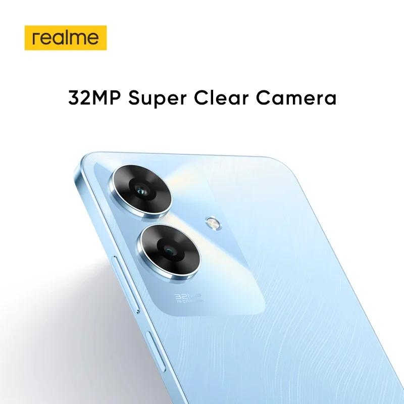 [In Stock] realme Note 60 Smartphone 32MP Camera 6.74'' 90Hz Display 5000mAh Battery 128GB IP64 Powerful Octa-core Chipset
