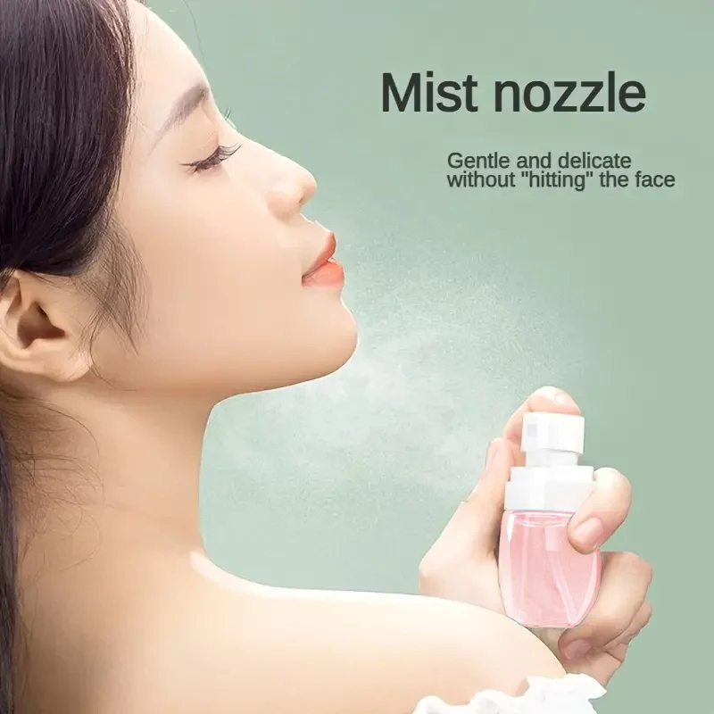 30/60/100ml 리필 형 스프레이 병 알코올 분무기 스킨 케어 메이크업 여행 액세서리를위한 미니 파인 안개 액체 용기