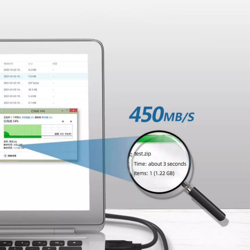 TEUCER Cavo SATA a USB 3.0 Convertitore adattatore per disco rigido da USB a SATA per disco rigido HDD SSD da 2,5" 3,5" con adattatore di alimentazione